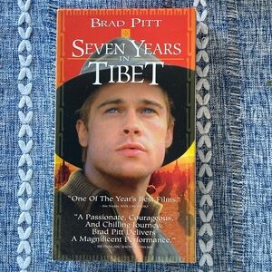 Seven Years in Tibet Brad Pitt VHS movie